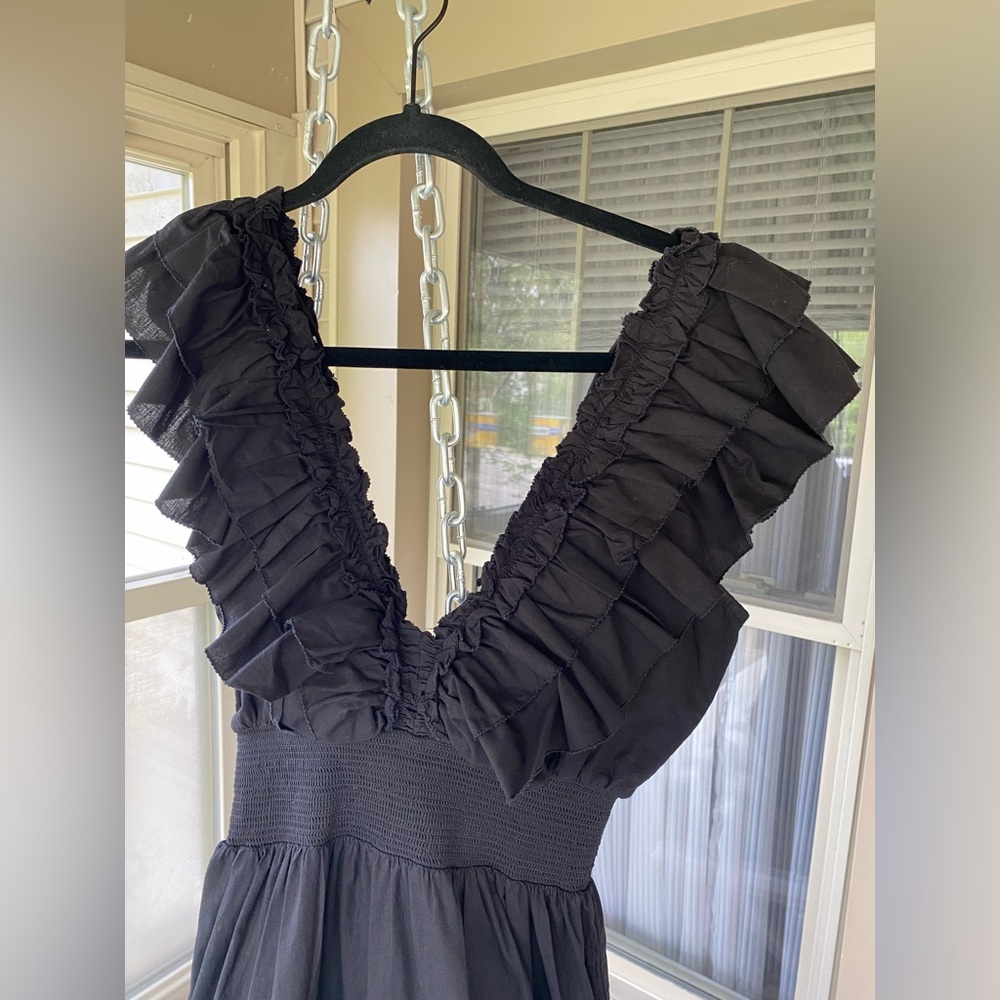 Anthropologie, Black Tiered, Dress! - Picture 4 of 8